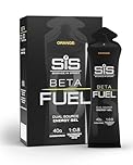 Science in Sport Beta Fuel Dual Source Gel 6 x 60ml Orange – High-Energy Carbohydrate Gel with 40g of carbohydrates, Easy-to-Digest Energy Gel for Optimal Performance