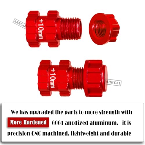 Adaptateurs de moyeu hexagonal contre l'usure Arrma Typhon 3S - 3