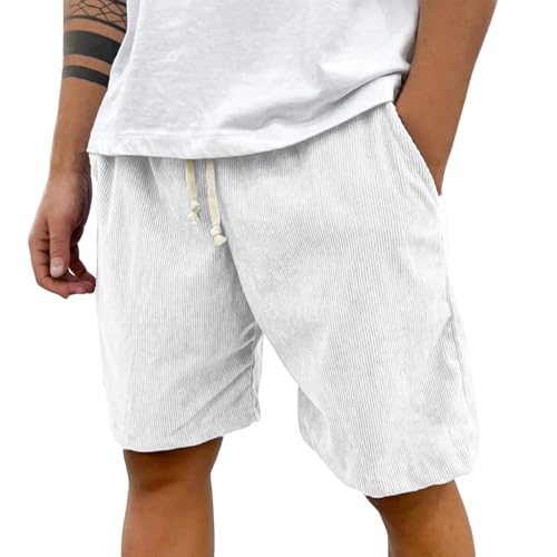 Short de sport homme court et ample en velours doux