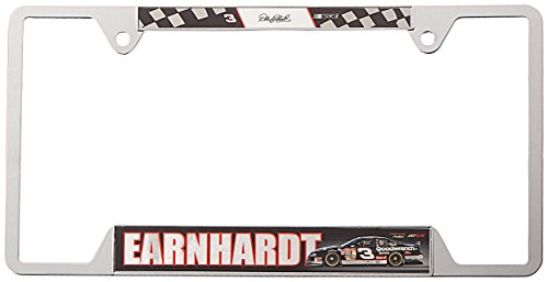 WinCraft NASCAR Dale Earnhardt Metal License Plate Frame multi, 12"x6"