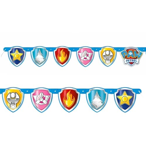 Paw Patrol Large Jointed Banner (1 Pc.) - Colorful, Eye-Catching Decoration for Kids Birthday Parties