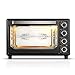 Piekarnik elektryczny konwekcyjny 620W Domowe pudełko do pieczenia Mini piekarnik elektryczny 9 litrów, 60 minut Czas szerokopasmowy Precyzyjna kontrola temperatury, czarny i praktyczny