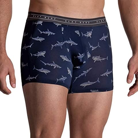 Olaf Benz Men's Shark Print Boxerpants Cover