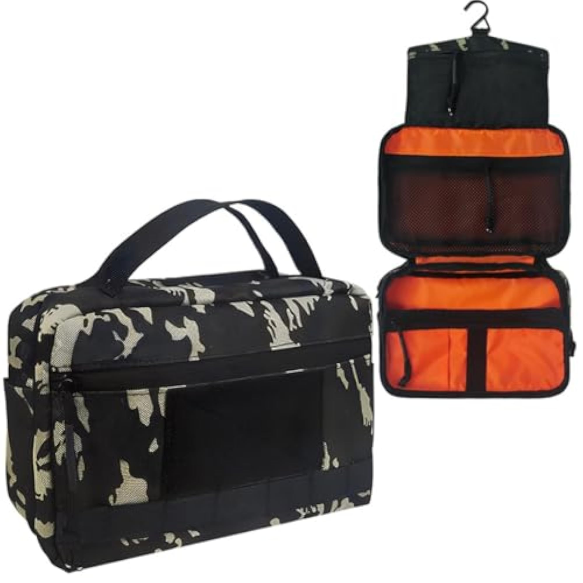 Toiletry Organizer Waterproof Cosmetic Case for Outdoor Use
