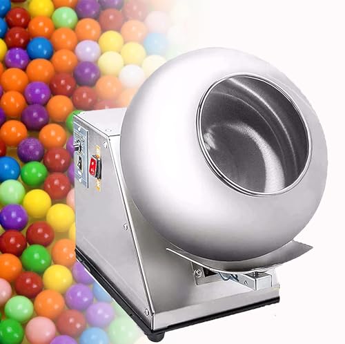 Máquina de recubrimiento de azúcar Máquina de recubrimiento de azúcar eléctrica Máquina de recubrimiento de dulces todo en uno Máquina de recubrimiento de chocolate para panadería, fiestas,
