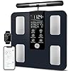 GE Smart Scale for Body Weight: 8-Electrode Digital Bathroom Scale for Weight Fat BMI Muscle Mass Full Body Composition Analyzer 27 Measurements Bluetooth Highly Accurate Weighing Machine, 400 lbs