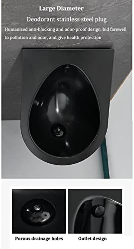 Universal Flushing Stainless Steel Urinal,Infrared Automatic Induction Wall-Mounted Men's Urinal,Bathroom Public Toilet Urinal with Flush Valve