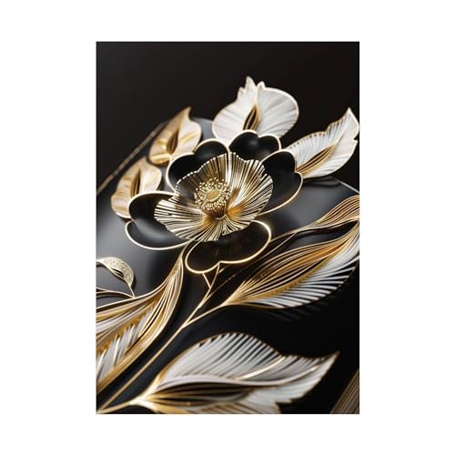 Décoration d’œuvres d’art fleurs pour raviver un mur de salon vide