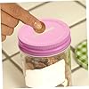 TOYANDONA 12pcs Leakproof Mason Jar Lid Replacement for Coin Saving Jars Tinplate Sealing Covers with Coin to Install and Clean for Long-term Use #2