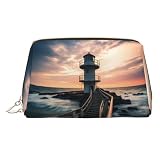Polyvalent : notre trousse de maquillage portable en cuir imprimé peut également être utilisée comme trousse de toilette, sac de rangement de soins de la peau, sac de voyage ou trousse de toilette. Il est portable et peut être transporté avec vous partout où vous allez.