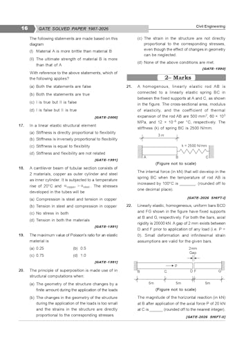 Image of GATE 2027 Civil Engineering | 40 Years Solved Papers (1987-2026) | Topic-wise & Year-wise PYQs with Detailed Solutions | IES Master Publication