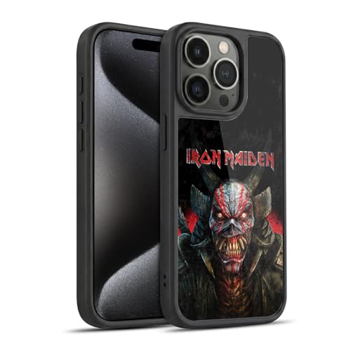 Coque Iron Maiden iPhone 15 Pro antichoc gel renforcé sous licence officielle