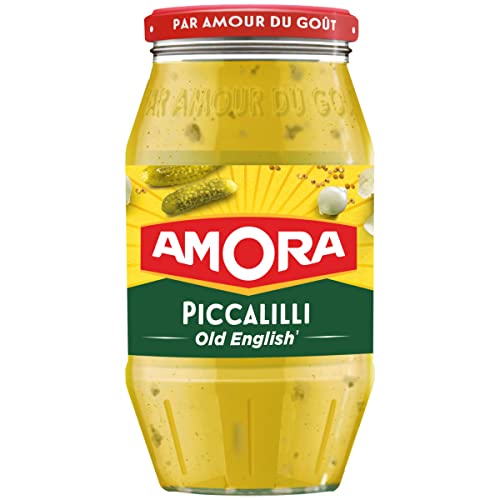 Moutarde Amora Moutarde Piccalilli vieux bocal anglais 435 g Cover