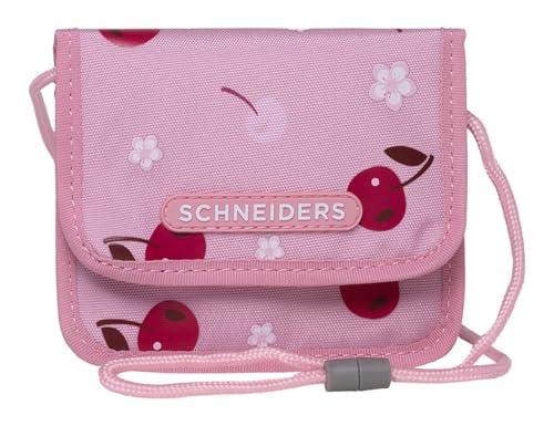Schneiders Brustbeutel Geldbörse Neck Pouch Cherry Pop rosa