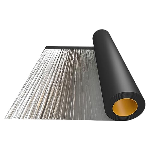 Ruban bitumineux Auto, adhésif, Feuille d'aluminium, Bande d'étanchéité pour Ruban de réparation, Ruban butyle Sealan pour réparation de Fuite de Toit, W x L (0,3 x 10 m (0,98 x 32,8