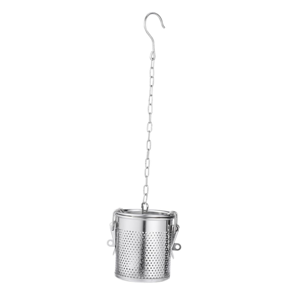 HAKIDZEL Stainless Steel Spice Infuser Ball Medium Seasoning Strainer for Soup Tea Multi Use Kitchen Gadget for Filtering Spices and Herbs Mesh Design