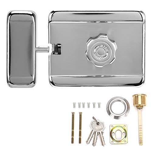 YYDFPIIA Electric Mute Door Lock for Doorbell Intercom Access Control Security System DC 12V (Color : Shape B)