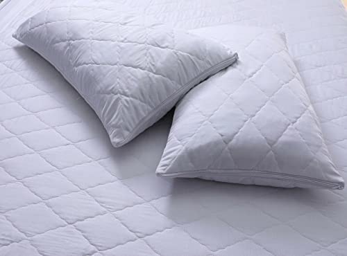 Housses de coussin matelassées de luxe avec fermeture éclair robuste - 2