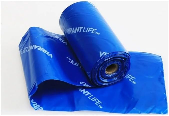Vibrant Life Dog Waste Bag Refills, Blue ~ (360 Count ~ 24 Rolls)
