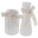 Vase en porcelaine : placez un bouquet de fleurs dans un vase et placez-le au centre de la table pour une pièce maîtresse impressionnante lors d'un banquet, vase pour arrangement