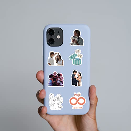 Image of 60 Pcs The Summer I Turned Pretty Classic TV Fashion Aesthetic Waterproof Vinyl Stickers for Birthday Party Supplies Decoration Favors for Water Bottles Laptop Suitcase