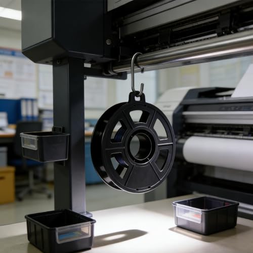 Plateau de filament pour imprimante 3d de qualité supérieure en abs noir operitacx - 6