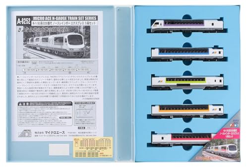 マイクロエース Nゲージ キハ183系5200番代 ノースレインボーエクスプレス 5両セット A8252 鉄道模型 ディーゼルカーのサムネイル