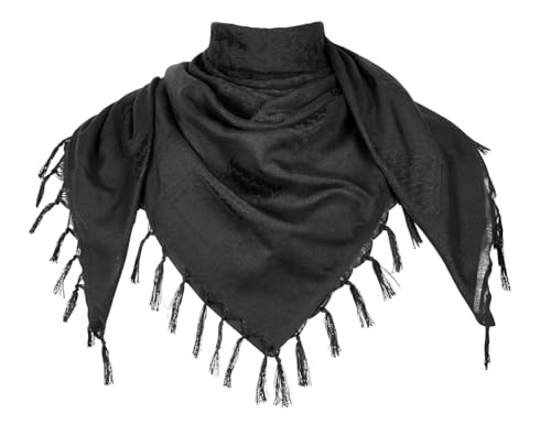 MiaoMa Shemagh Men's Scarf Military Tactical Desert Keffiyeh Arabic Head Scarf, Stylish and Versatile for Women Bandana