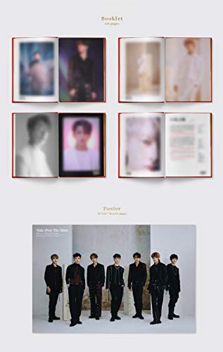 Álbum mini de WayV 'Take Over The Moon' (2.a edición) - CD, libro fotográfico, tarjetas fotográficas, tarjeta circular, póster plegable y set adicional de pegatinas decorativas miniatura 3