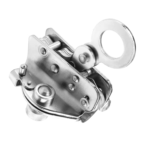 Geavonyg Salita Corda Autobloccante Pinza Protezioni Anticaduta in Alluminio Blocco Sicurezza A Singolo Attrezzatura per La Pulizia delle Pareti Costruzione Sicurezza dei Lavoratori Edili