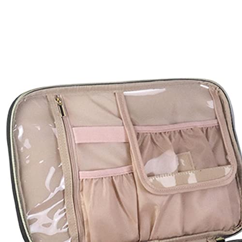 CLUB BOLLYWOOD® Nail Polish Storage Bag Holds 40 Bottles Black for Essential Oil Lipstick | Nail Care Manicure & Pedicure | Nail Practice & Display