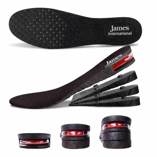 Image of QUINZEE Height Increase Insoles, 4-Layer Heel Orthotic Insoles Adjustable Comfortable & Breathable Elevator Lift Kit Up To 2cm To 9cm, Men Women Height Booster Insoles comfortable heel insole