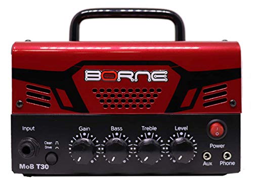 Mini Cabeçote Amplificador Borne MOB T30 30w Chumbo