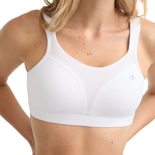 Image of Champion Women's Sports Bra, High-Impact, Maximum Support, Breathable, Moisture-Wicking Fabric