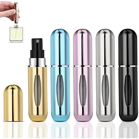 ACWOO Atomizador Perfume Recargable con Ventana Transparente Cover