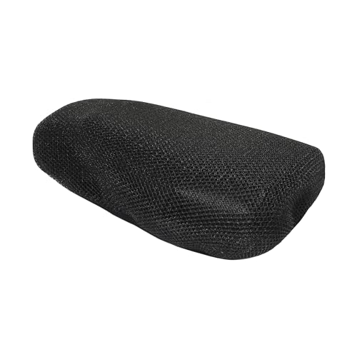 Funda protectora de asiento para motocicleta con malla elástica ventilada contra el sudor diario