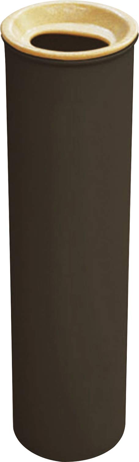 Nishiki Kasei 4904121353549 Tissue Case, Slim Tissue Bottle, Made in Japan, Brown x Light, 3.0 x 3.0 x 9.4 inches (7.6 x 7.6 x 23.8 cm)