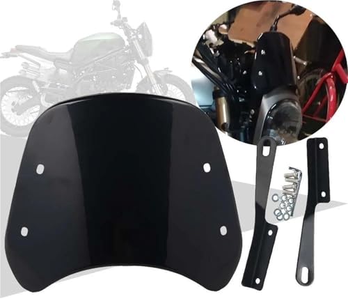 Pare-brise moto Benelli Leoncino 800 pour trajets autoroute - 5