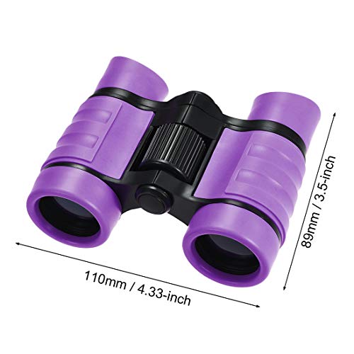 Binoculares Compactos 4x30 Morado Plegables 2 Piezas miniatura 2
