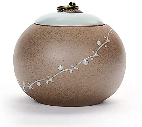 Urne cinerarie Bare e Urne Cinerarie Funeral urna Mini urne funerarie Urne funerarie Keepsake Ceneri Urne funerarie in Ceramica per Adulti o Animali Domestici a casa YSDKJ1522(Color:E)