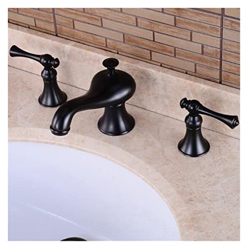 Robinet de lavabo noir rétro pour une salle de bains vintage - 5