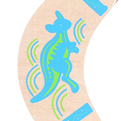 Kadimendium Profesional Boomerang de Madera en Forma de V para Juegos al Aire Libre y Entusiastas del Deporte miniatura 3