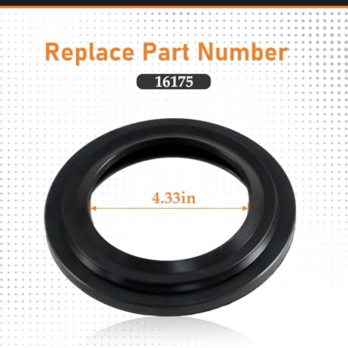 Image of Upgrade Thicker Toilet Lip Seal Replacement Compatible with Thetford Porta Potti Toilet Cassette Tank C2 C3 C4 Caravan Motorhome Before June 2000 Replace#: 16175