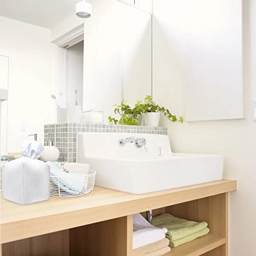 Custodia per fazzoletti in pelle PU, porta