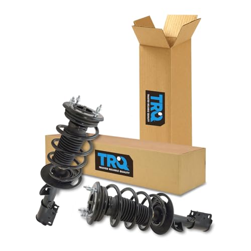 Image of TRQ Front Driver and Passenger Side Strut and Spring Assembly Set