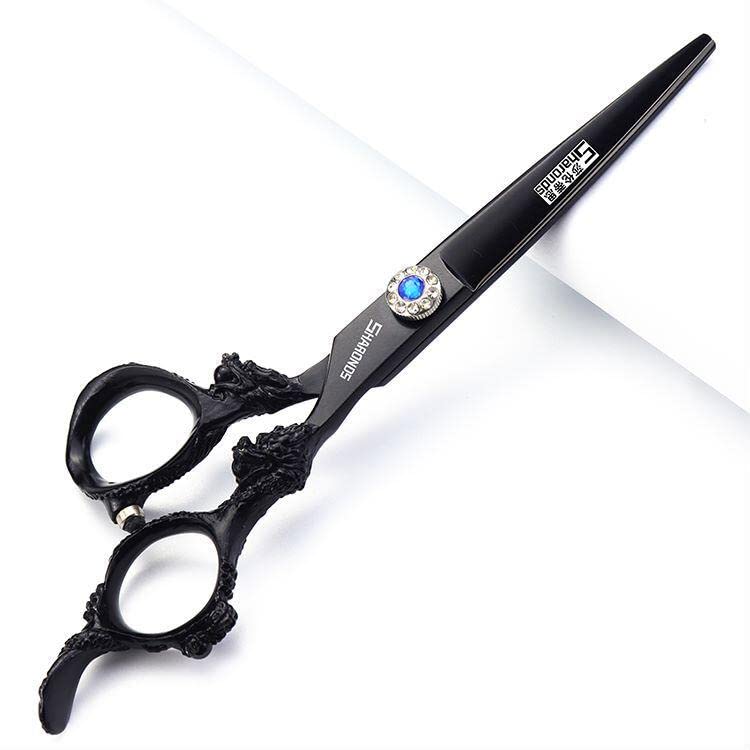 Profi Friseur Schere Barber Scheren Haar Schneiden 6/7 Zoll Hohe Qualität Effilierschere & Schneide Set (6-Zoll 3-teiliges Set)
