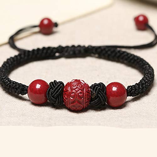 Amulette Feng Shui de protection contre les énergies négatives en cinabre