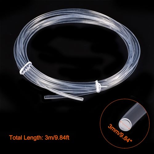 Image of PMMA Side Glow Fiber Optic Cable, [for LED Light as Home, Party Decroation] - 0.12inch / 9.84 Feet / 1Pcs