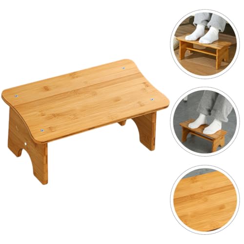 Repose-pieds de bureau en bois naturel SOLUSTRE améliore votre posture assis - 7