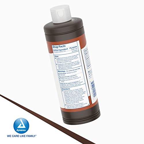 Dynarex Povidone Iodine Scrub Solution 16 Oz #TOP6